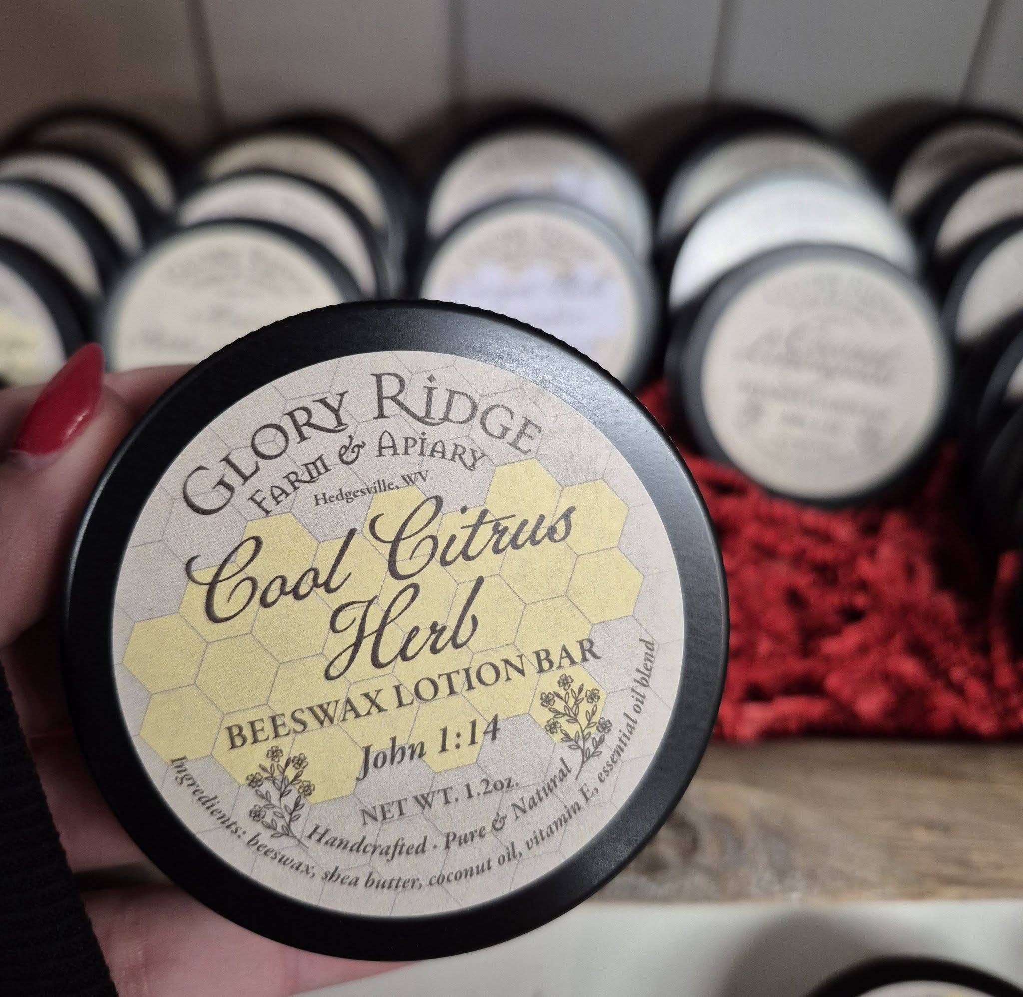 Lotion Bar Cool Citrus Herb